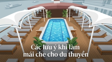 nhung luu y quan trong khi thiet ke va thi cong mai che cho du thuyen