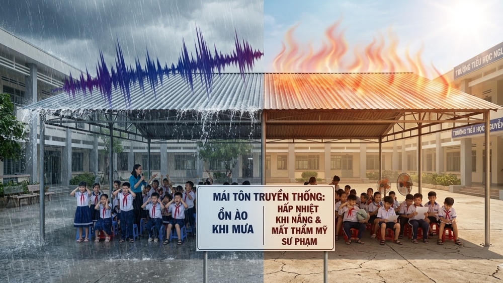 mai che truong hoc