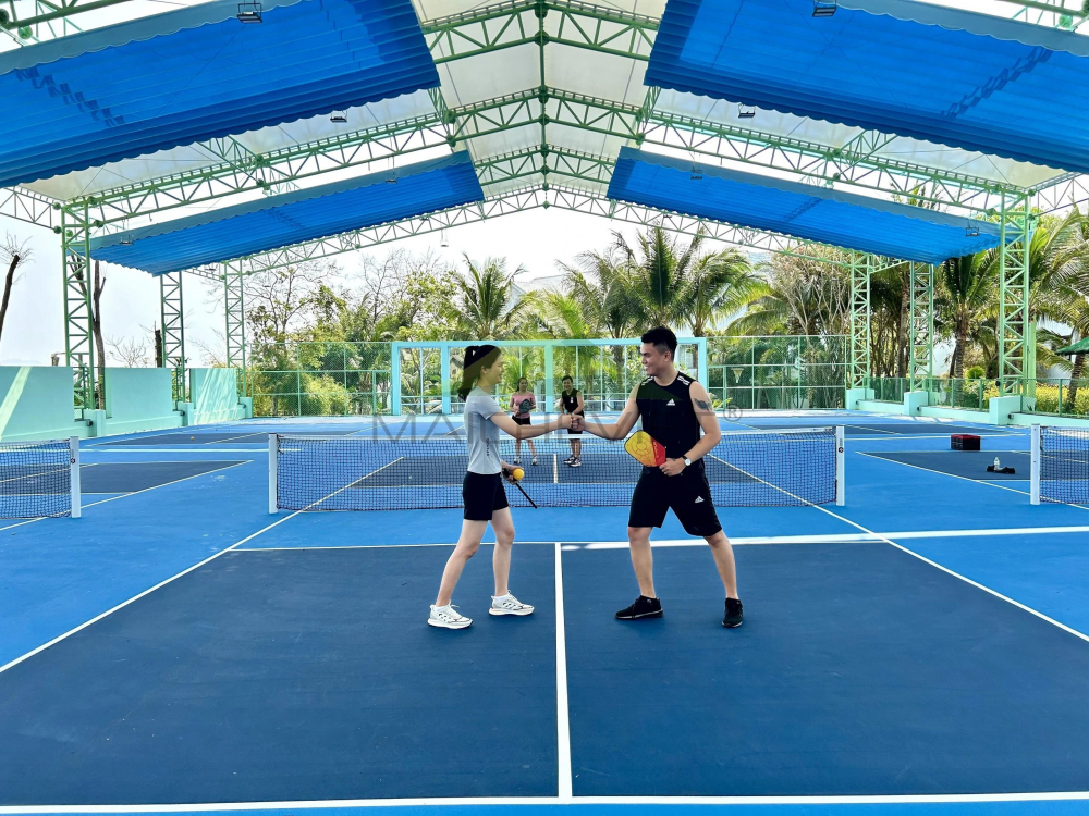 san pickleball carmelina beach resort   ho tram